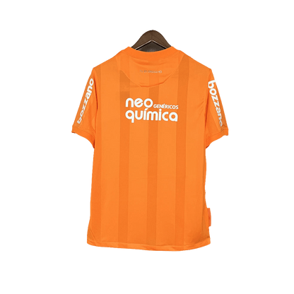 Corinthians 2010 Goalkeeper Orange Jersey - Retro Version | Free Shipping + Keychain Gift