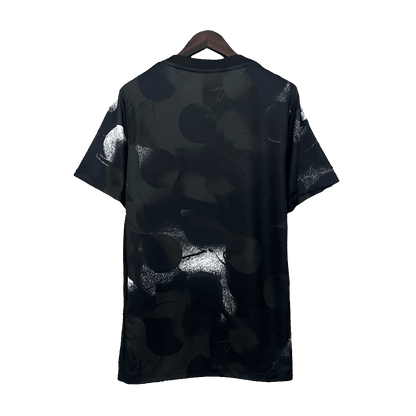 Corinthians 25/26 Training Jersey - Black - Fan Version | Free Shipping + Keychain Gift