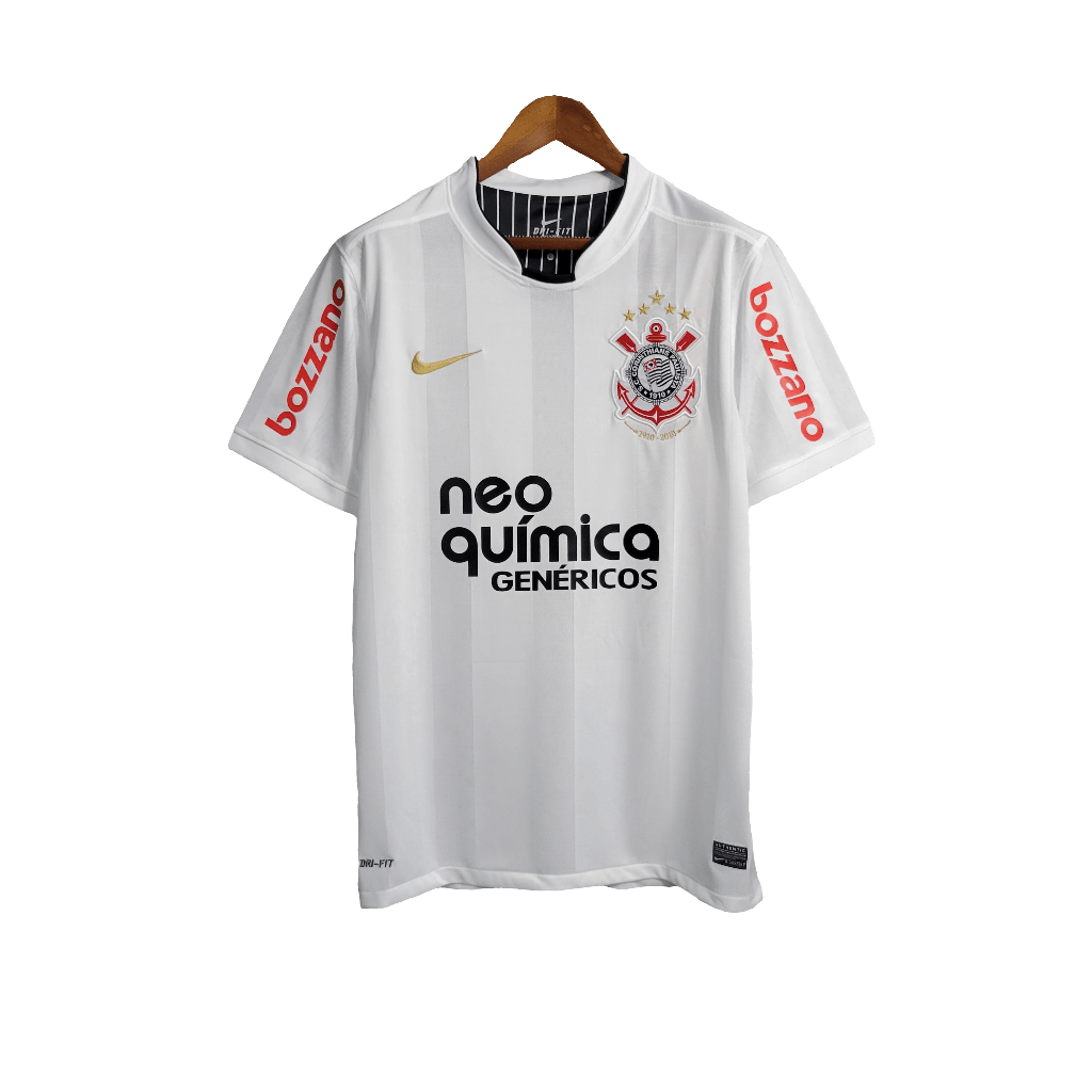 Corinthians 2012 I Home Jersey - Retro Version | Free Shipping + Keychain Gift