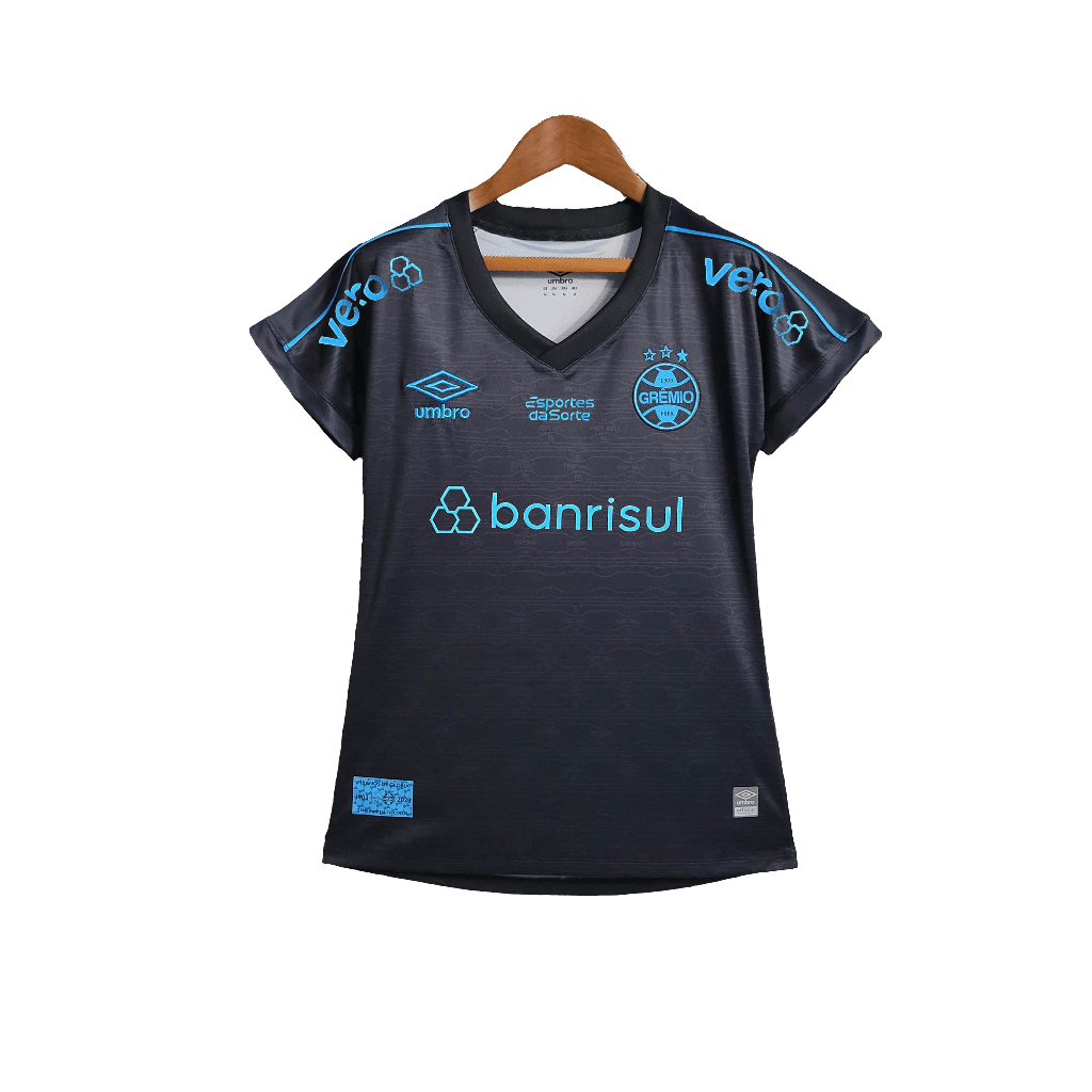 Gremio 23/24 III Third Jersey - All Sponsors - Women's | Free Shipping + Keychain Gift