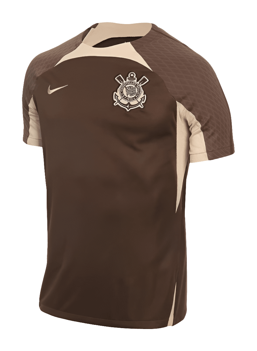 Corinthians 24/25 Training Jersey - Brown - Fan Version | Free Shipping + Keychain Gift