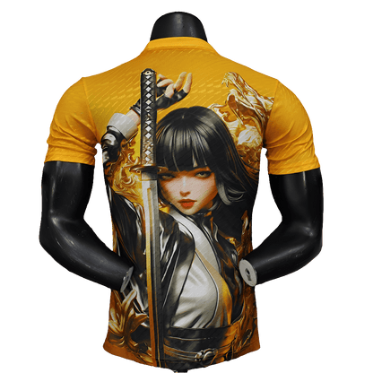 Japan 25/26 Anime Special Edition Jersey - Orange - Player Version | Free Shipping + Keychain Gift