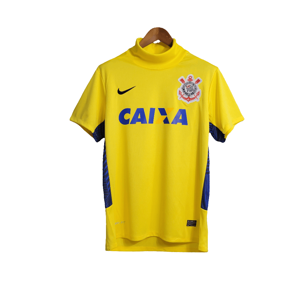 Corinthians 14/15 Goalkeeper Jersey - Retro Version | Free Shipping + Keychain Gift