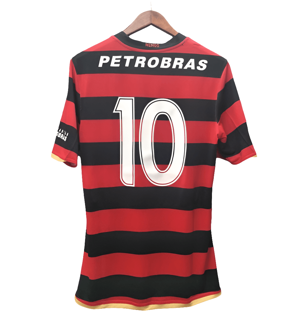 Flamengo 08/09 I Home Jersey Sponsors - Retro Version | Free Shipping + Keychain Gift