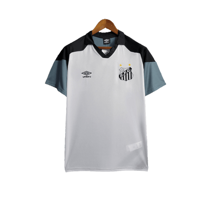 Santos 23/24 Training Jersey - White - Fan Version | Free Shipping + Keychain Gift