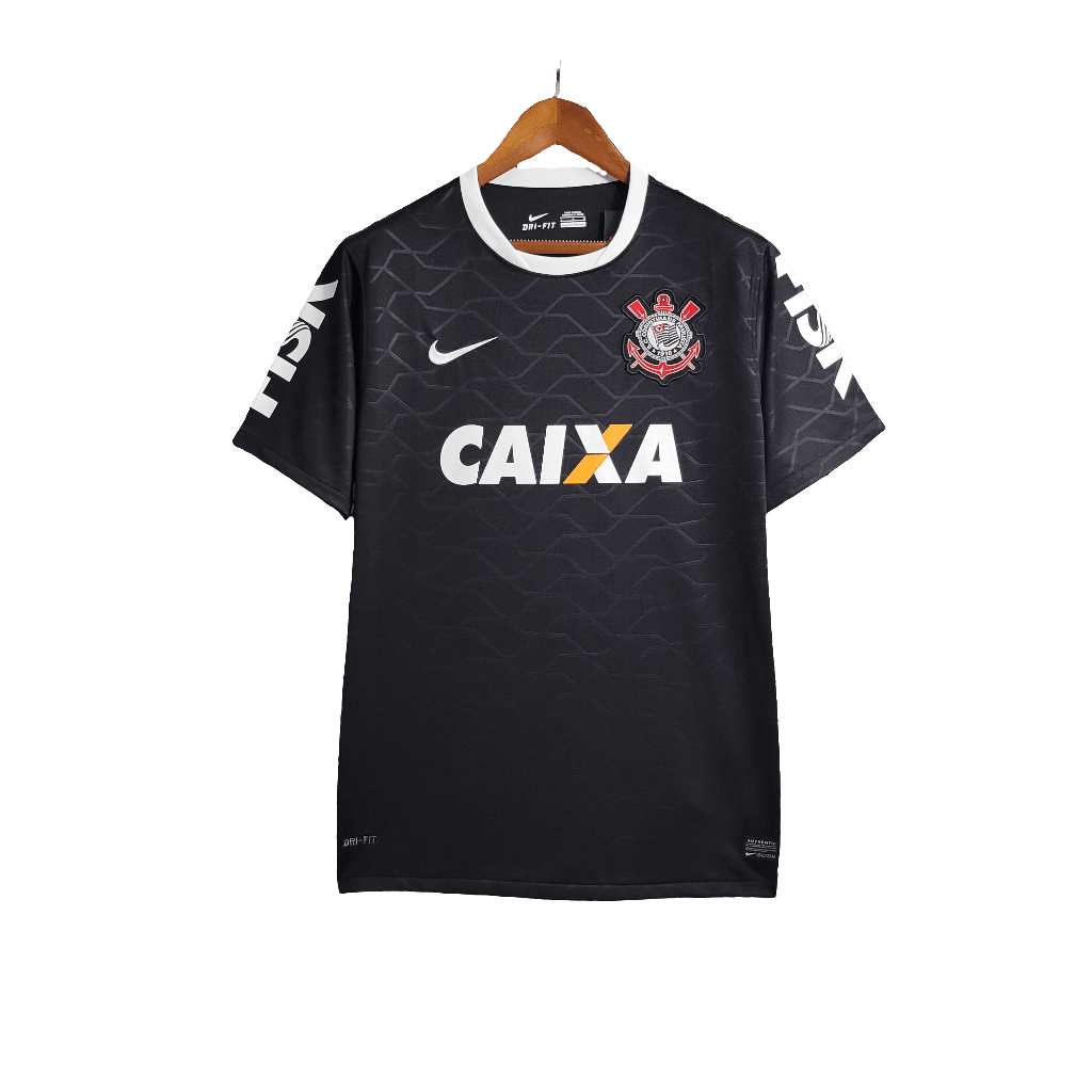 Corinthians 2012 II Away Jersey - Retro Version | Free Shipping + Keychain Gift