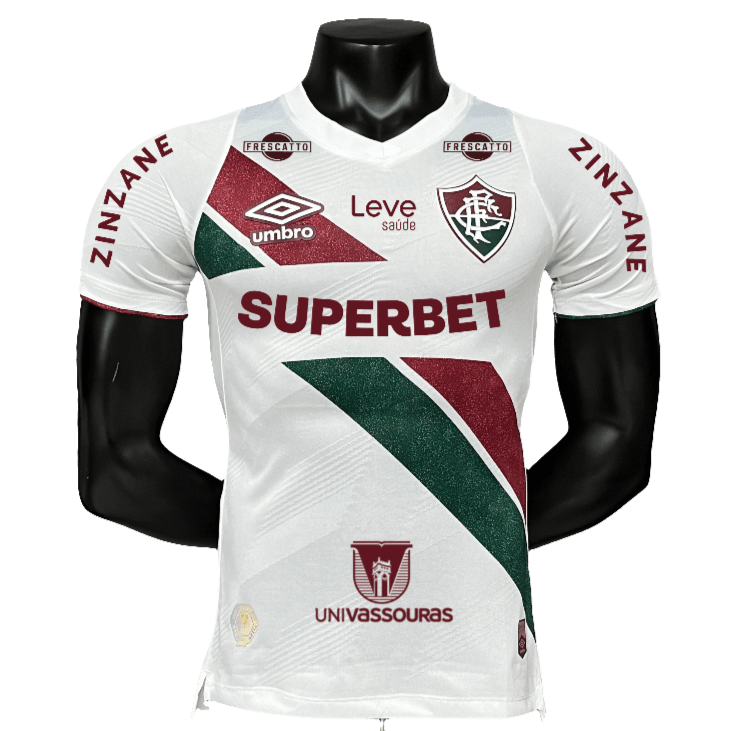 Fluminense 24/25 II Away Jersey - All Sponsors - Player Version | Free Shipping + Keychain Gift