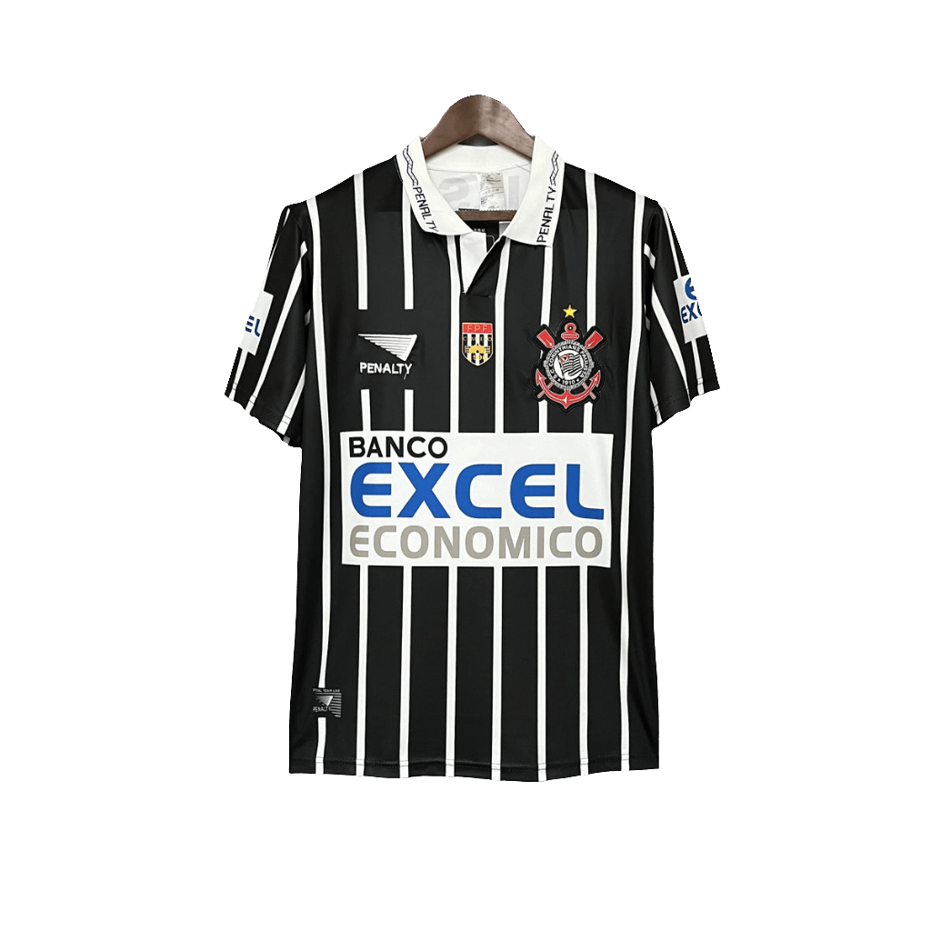 Corinthians 1998 II Away Jersey - Retro Version | Free Shipping + Keychain Gift