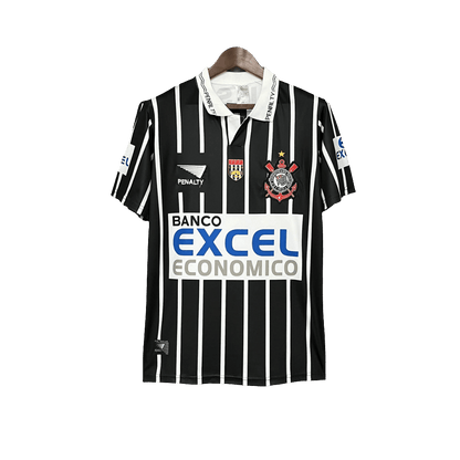Corinthians 1998 II Away Jersey - Retro Version | Free Shipping + Keychain Gift