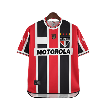 Sao Paulo 2000 II Away Jersey - Retro Version | Free Shipping + Keychain Gift