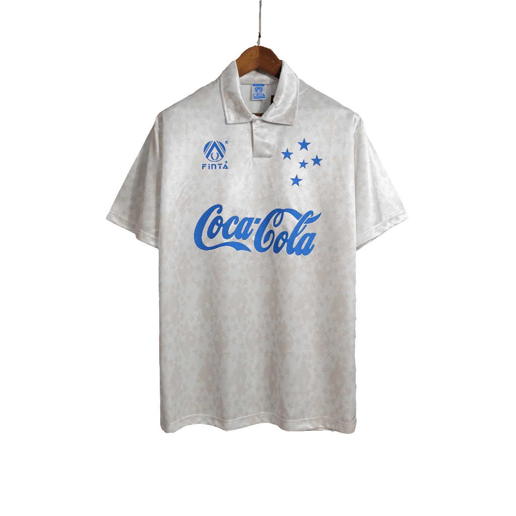 Cruzeiro 93/94 II Away Jersey - Retro Version | Free Shipping + Keychain Gift