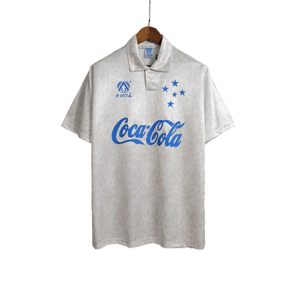 Cruzeiro 93/94 II Away Jersey - Retro Version | Free Shipping + Keychain Gift