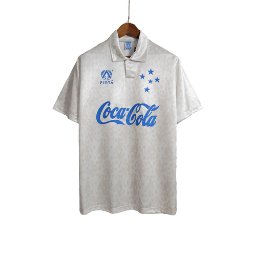 Cruzeiro 93/94 II Away Jersey - Retro Version | Free Shipping + Keychain Gift