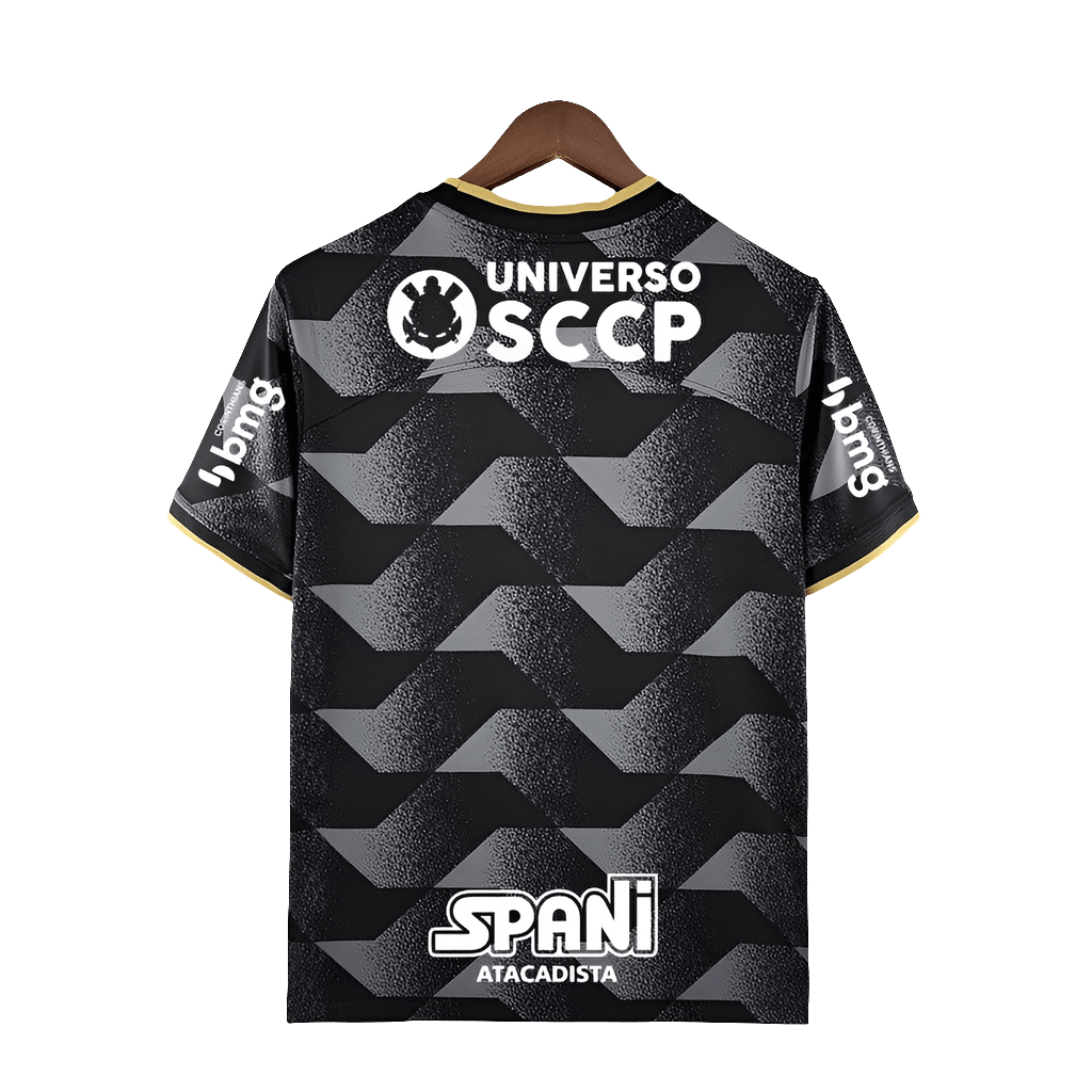 Corinthians 22/23 II Away Jersey - All Sponsors - Fan Version | Free Shipping + Keychain Gift