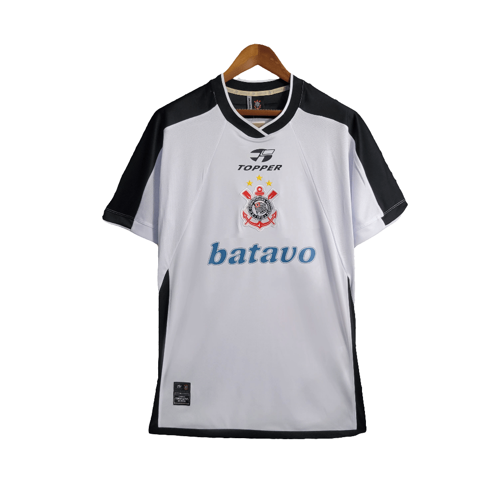 Corinthians 2000 I Home Jersey - Retro Version | Free Shipping + Keychain Gift