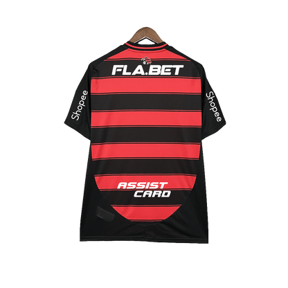 Flamengo 25/26 I Home Jersey - All Sponsors - Fan Version | Free Shipping + Keychain Gift