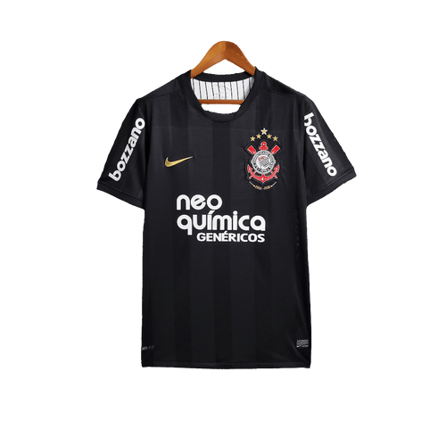 Corinthians 2010 II Away Jersey - Retro Version | Free Shipping + Keychain Gift
