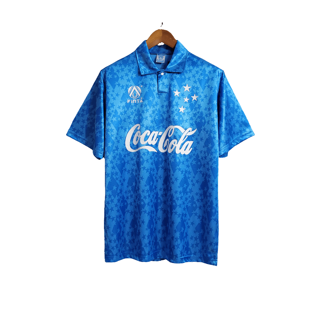 Cruzeiro 93/94 I Home Jersey - Retro Version | Free Shipping + Keychain Gift