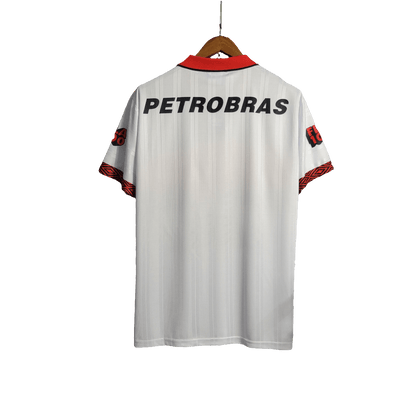 Flamengo 100th Anniversary II Away Jersey - Retro Version | Free Shipping + Keychain Gift