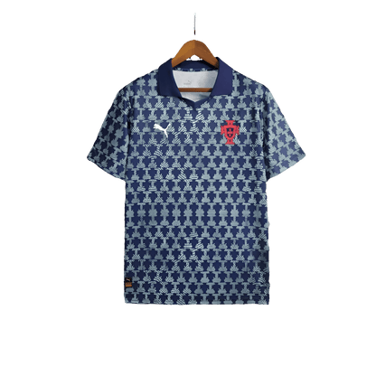Portugal 25/26 Training Jersey - Navy Blue - Fan Version | Free Shipping + Keychain Gift