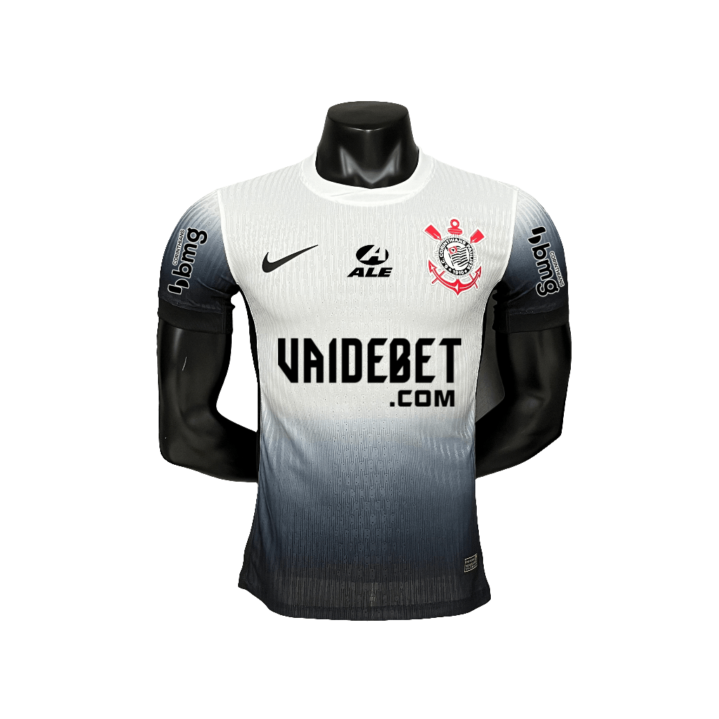 Corinthians 24/25 I Home Jersey - All Sponsors - Player Version | Free Shipping + Keychain Gift