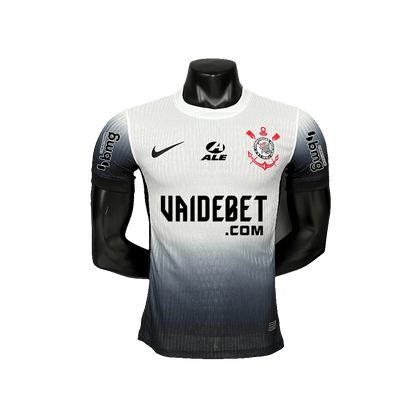 Corinthians 24/25 I Home Jersey - All Sponsors - Player Version | Free Shipping + Keychain Gift