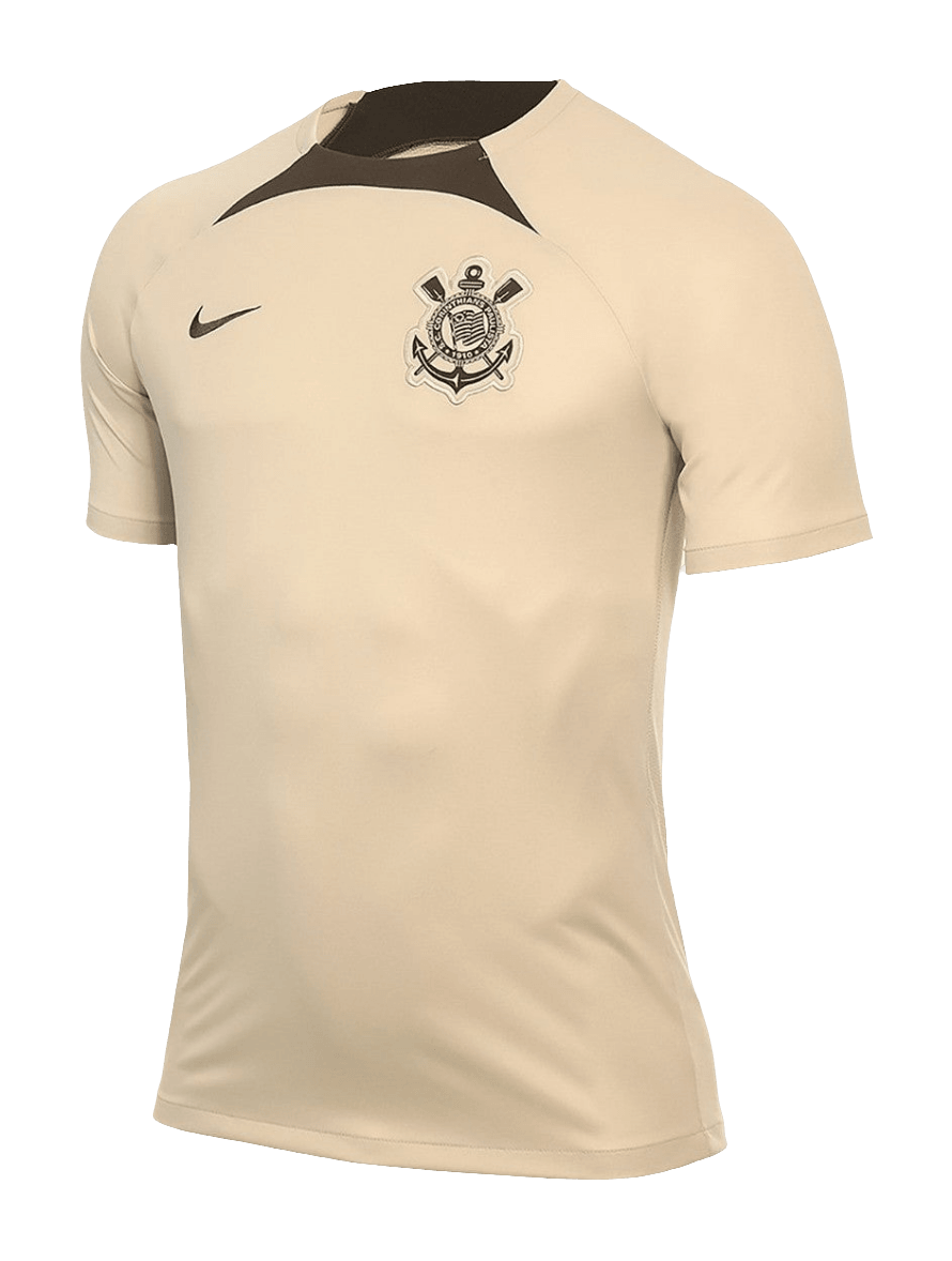 Corinthians 24/25 Training Jersey - Beige - Fan Version | Free Shipping + Keychain Gift