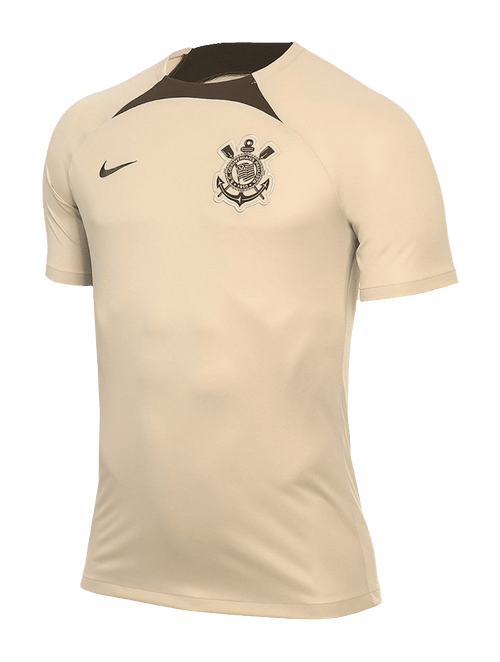 Corinthians 24/25 Training Jersey - Beige - Fan Version | Free Shipping + Keychain Gift
