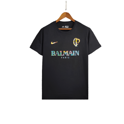Corinthians 24/25 Casual Edition Jersey - Black - Fan Version | Free Shipping + Keychain Gift