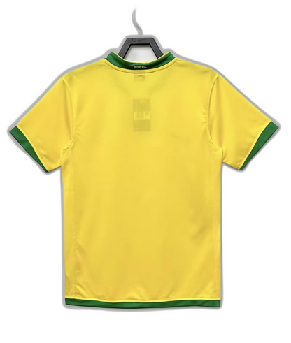 Brazil 2006 I Home Jersey - Retro Version | Free Shipping + Keychain Gift