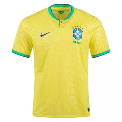 Brazil 22/23 I Home Jersey - Fan Version | Free Shipping + Keychain Gift
