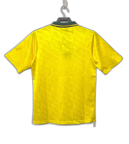 Brazil 91/93 I Home Jersey - Retro Version | Free Shipping + Keychain Gift