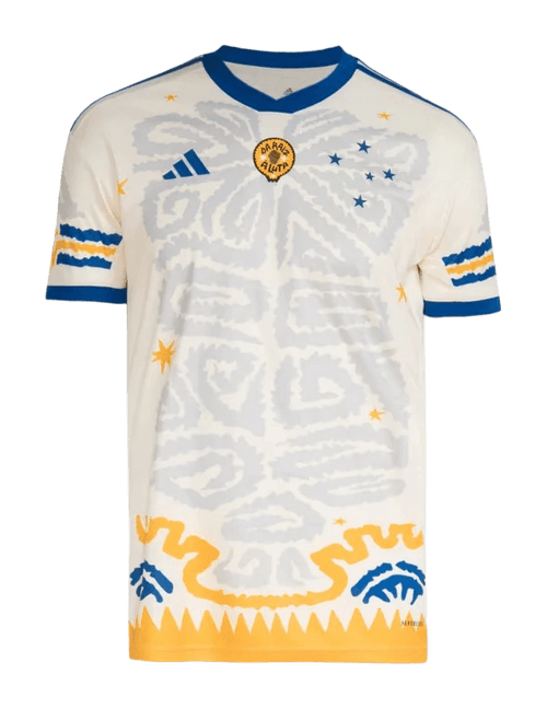 Cruzeiro 23/24 Special Graphic Jersey - Fan Version | Free Shipping + Keychain Gift