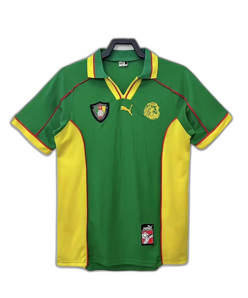 Cameroon 1998 I Home Jersey - Retro Version | Free Shipping + Keychain Gift