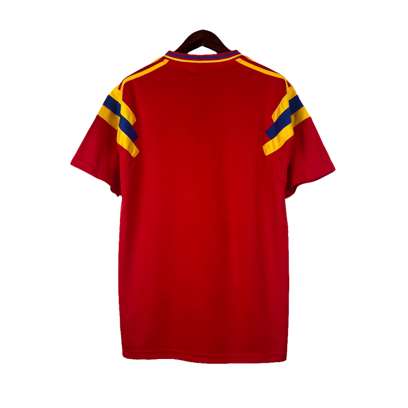 Colombia 1990 II Away Jersey - Retro Version | Free Shipping + Keychain Gift