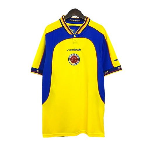 Colombia 2001 I Home Jersey - Retro Version | Free Shipping + Keychain Gift