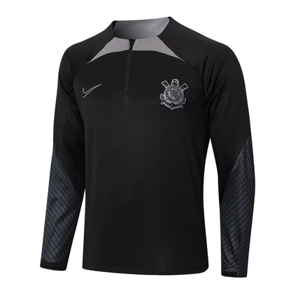 Conjunto Corinthians 24/25 All Black | Free Shipping + Keychain Gift