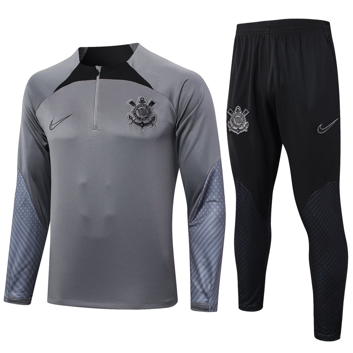 Conjunto Corinthians 24/25 Grey | Free Shipping + Keychain Gift