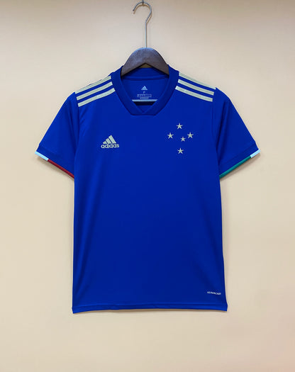Cruzeiro 2021 I Home Jersey - Retro Version | Free Shipping + Keychain Gift