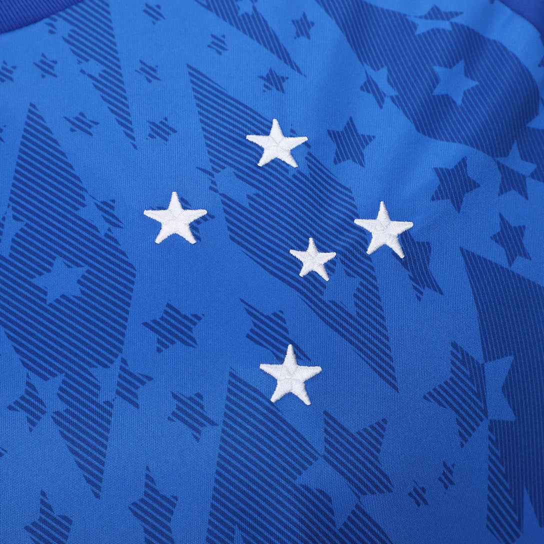 Cruzeiro 24/25 I Home Jersey - Fan Version | Free Shipping + Keychain Gift