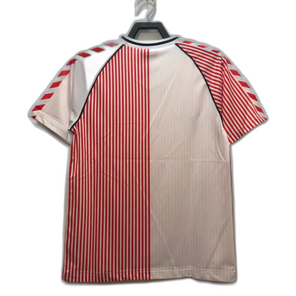 Denmark 1986 II Away Jersey - Retro Version | Free Shipping + Keychain Gift