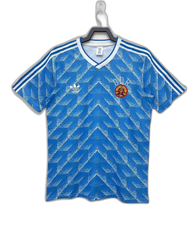 East Germany 1988 II Away Jersey - Retro Version | Free Shipping + Keychain Gift