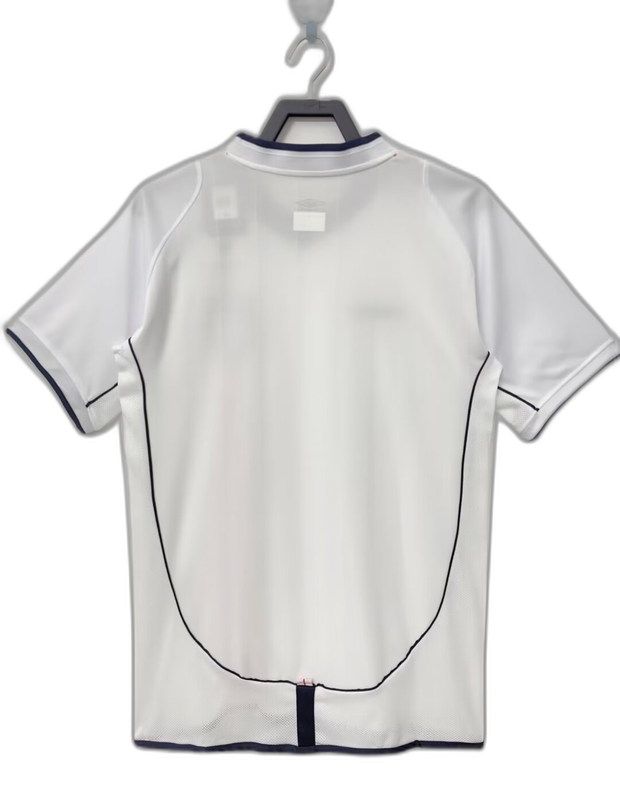 England 2002 I Home Jersey - Retro Version | Free Shipping + Keychain Gift