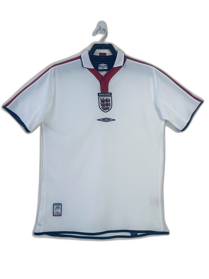 England 2004 I Home Jersey - Retro Version | Free Shipping + Keychain Gift