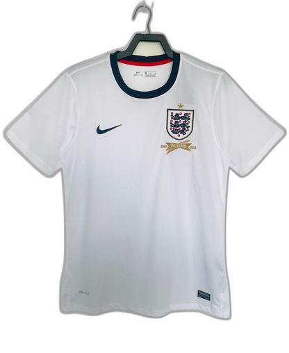 England 2013 I Home Jersey - Retro Version | Free Shipping + Keychain Gift