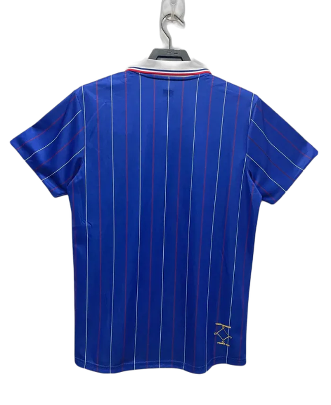 France 1982 I Home Jersey - Retro Version | Free Shipping + Keychain Gift