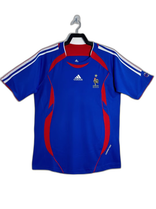 France 2006 I Home Jersey - Retro Version | Free Shipping + Keychain Gift