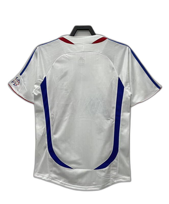 France 2006 II Away Jersey - Retro Version | Free Shipping + Keychain Gift