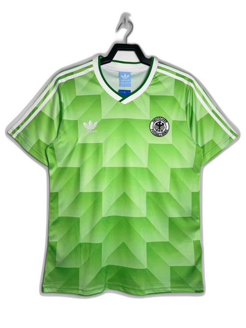 Germany 1988 II Away Jersey - Retro Version | Free Shipping + Keychain Gift