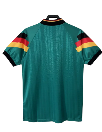 Germany 1992 II Away Jersey - Retro Version | Free Shipping + Keychain Gift